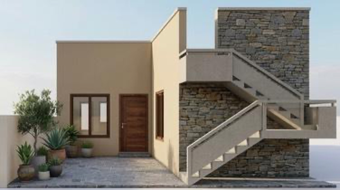 Kitchen collection option 16 — same layout in an alternative laminate and finish